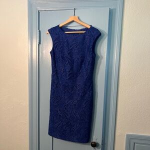 Ralph Lauren blue lace dress